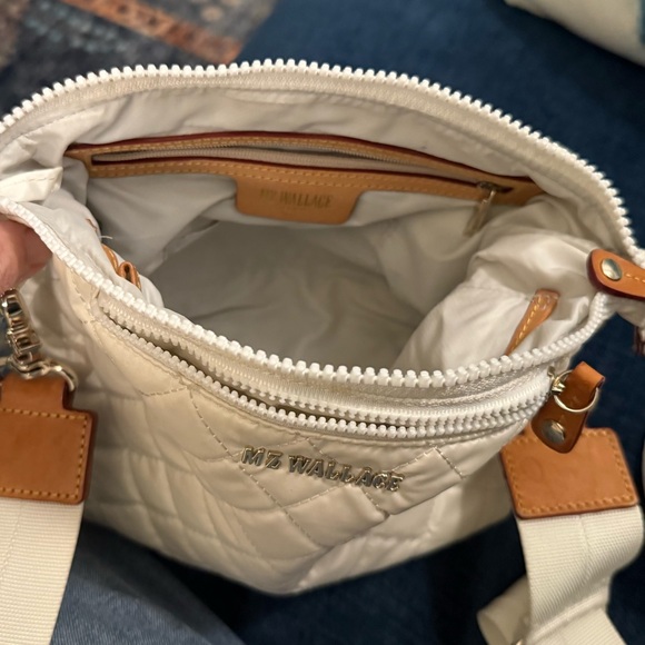 MZ Wallace original Scout crossbody bag in Pearl Metallic - Picture 7 of 12